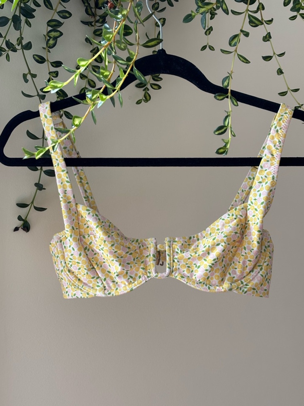 Lahana Lemon-Print bathing suit